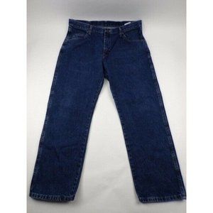 Wrangler  Mens Jeans Size 38x29 Regular Fit Straight High Rise 5-Pocket- 2394